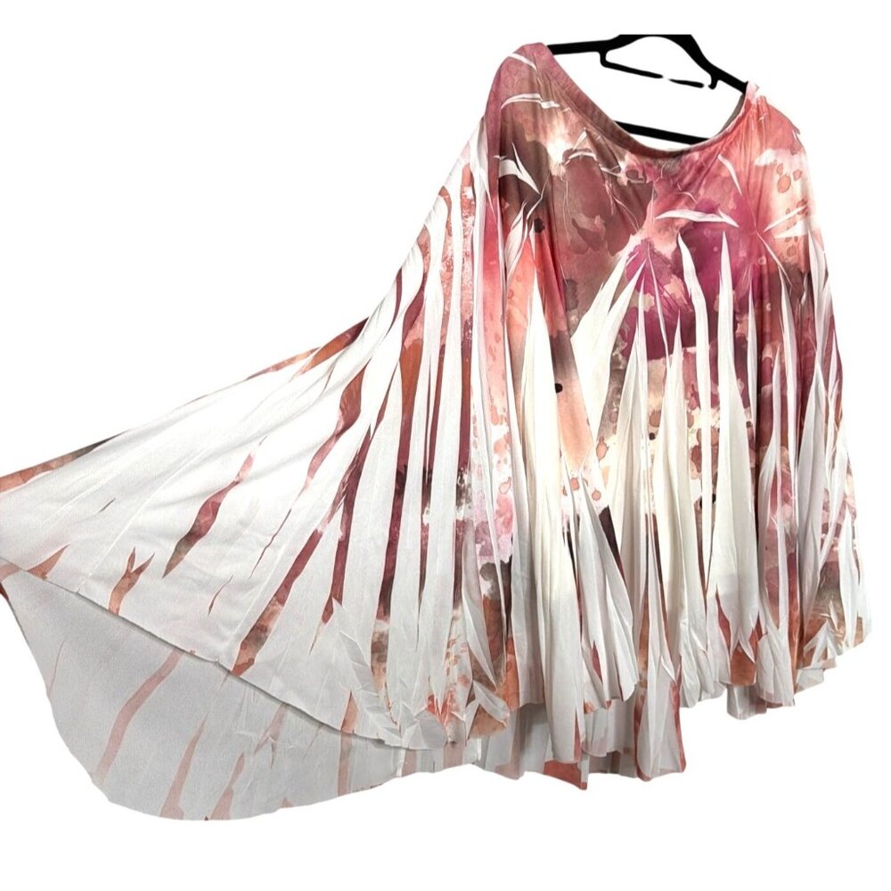 Studio Y Skirt Women's XL Multicolor Polyester Flowy Y2K Fairy Gypsy Boho‎